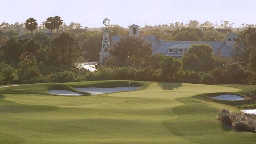 Celebration GC: 18th green