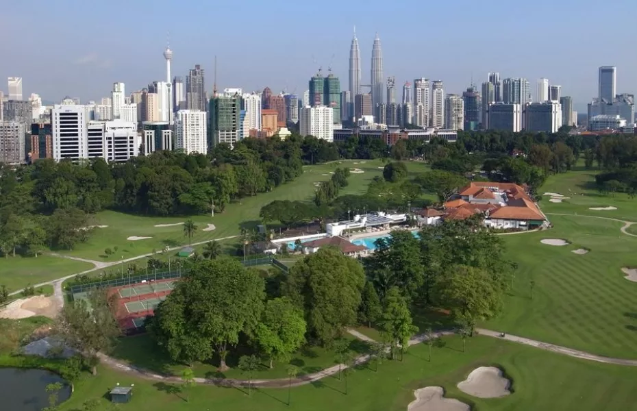 Royal Selangor GC: Aerial view