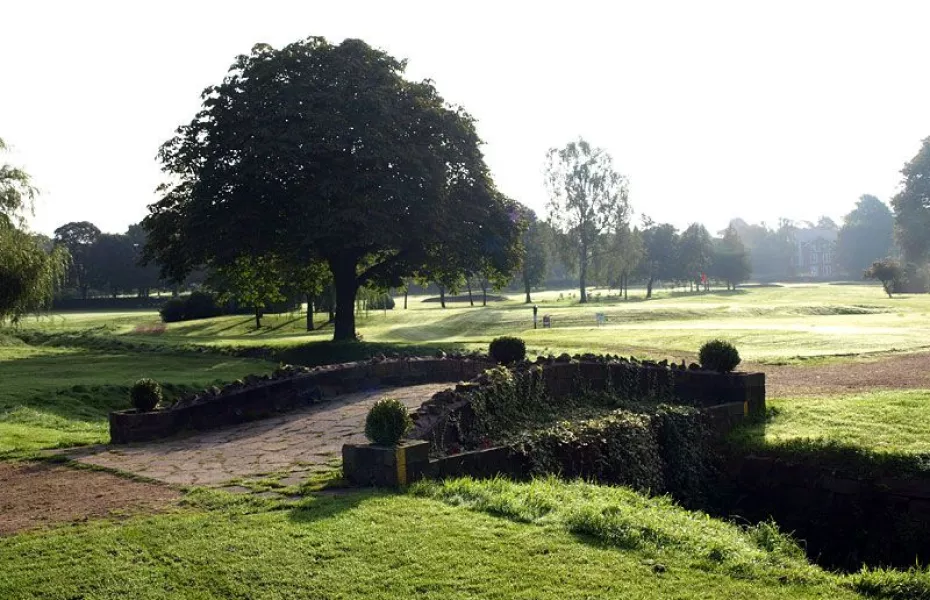 Stone bridge on the Worsley course