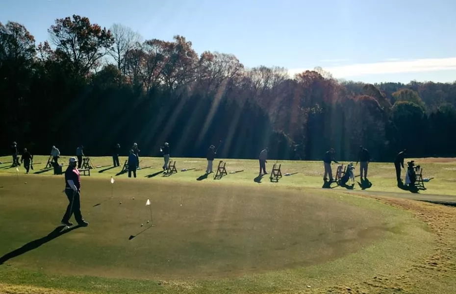 Bermuda Run CC: Driving range
