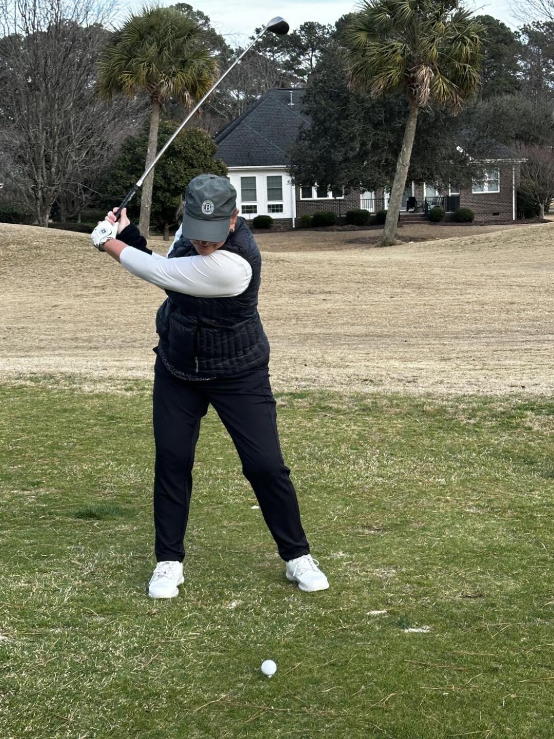 72 year-old with good swing form! (Photo submitted by PKStamm2418 on 01/18/2026)