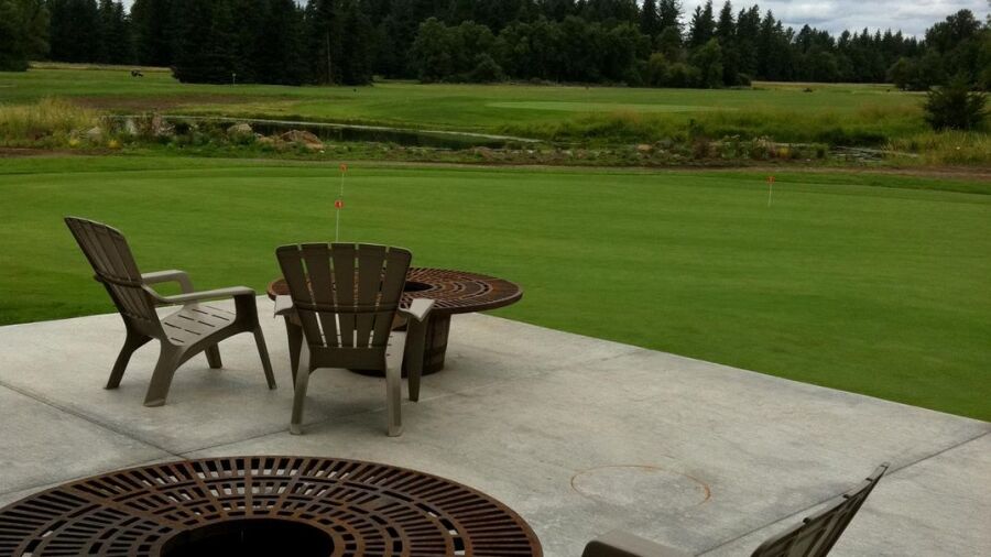 Eagle Creek GC: practice area