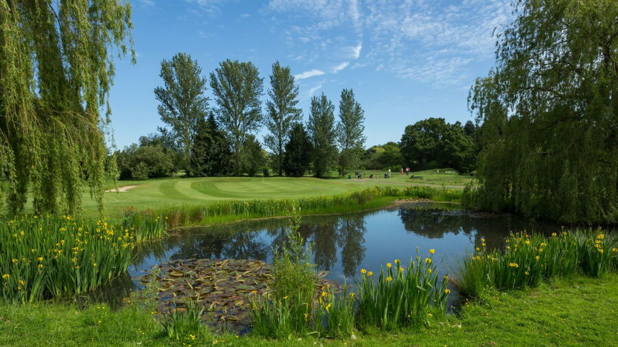 Cheshunt Park: 2nd green