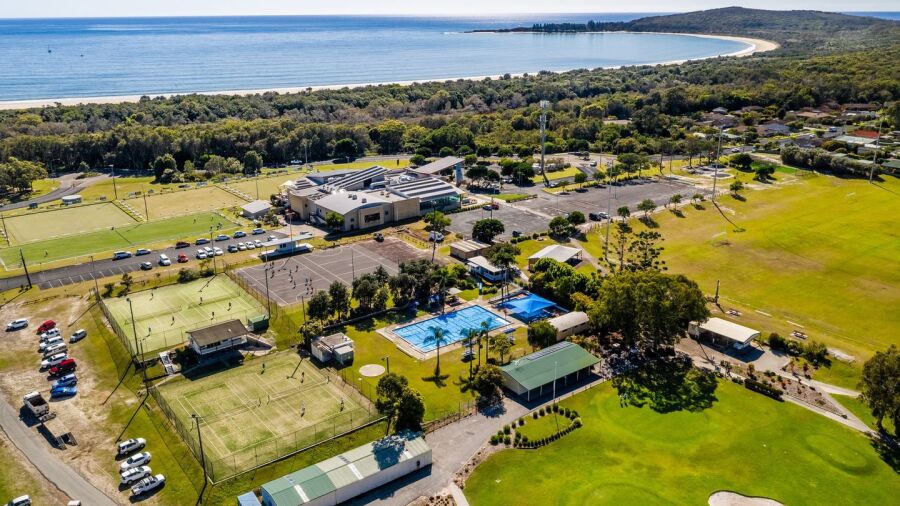 South West Rocks GC: Aerial View