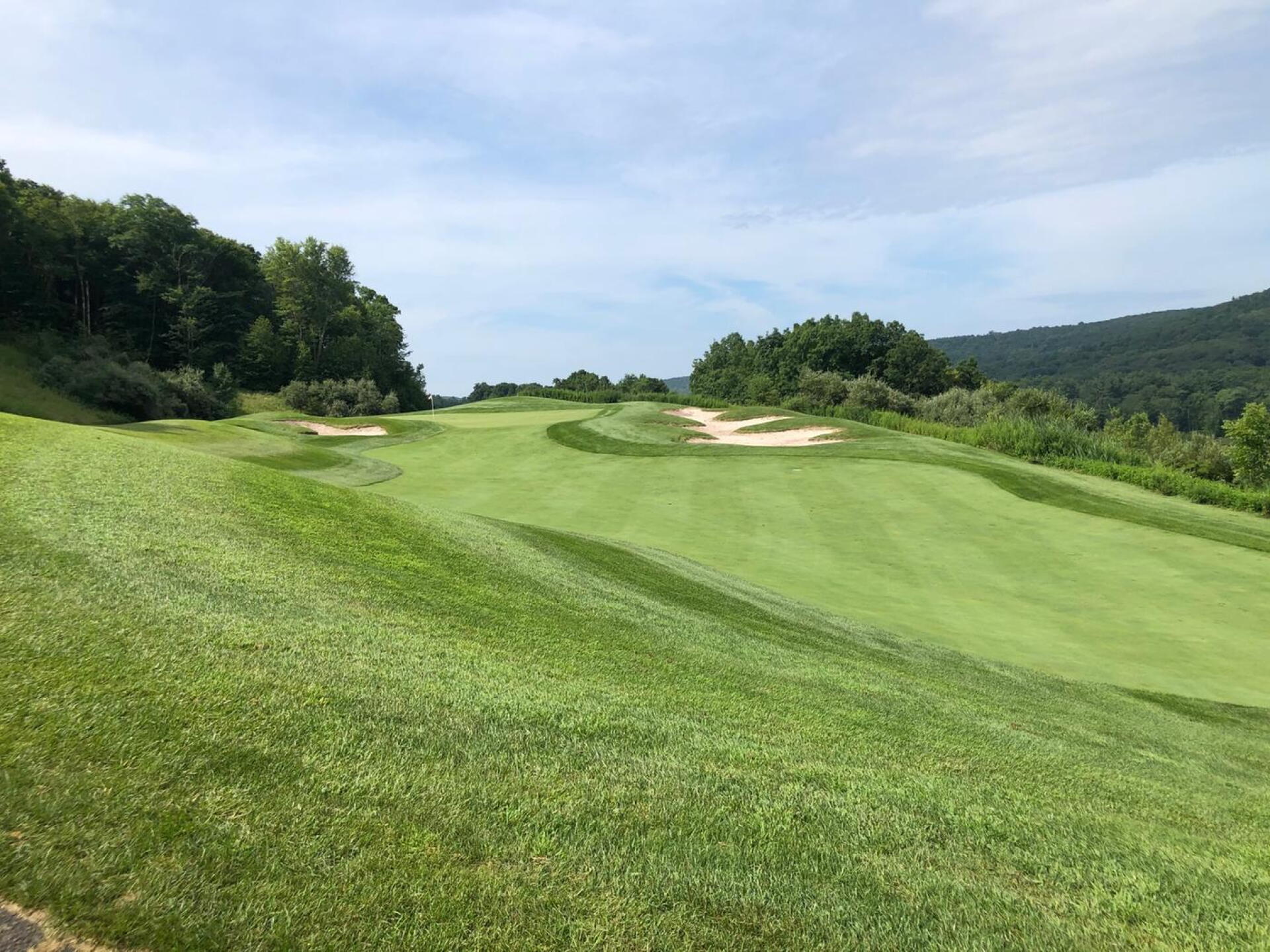 2nd hole, driving to the green (Photo submitted by blamege on 08/15/2020)