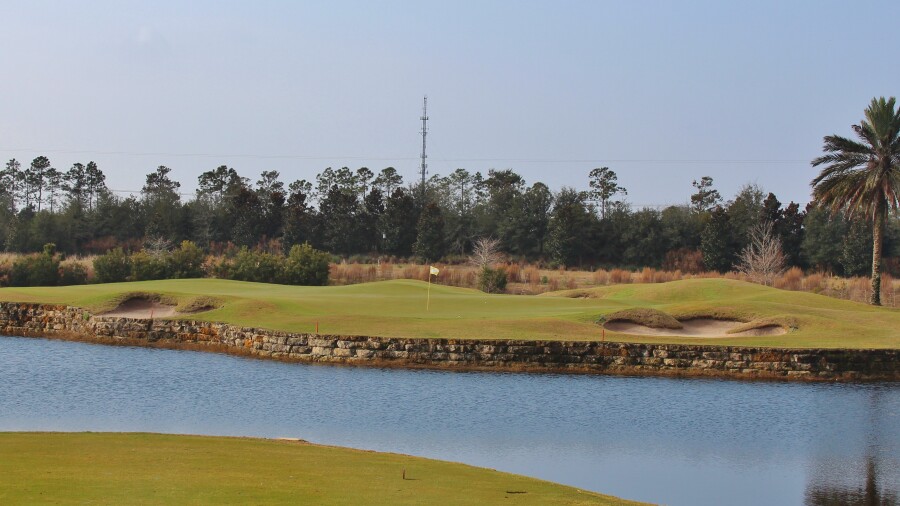 Conservatory golf course - Hammock Beach Resort - hole 8