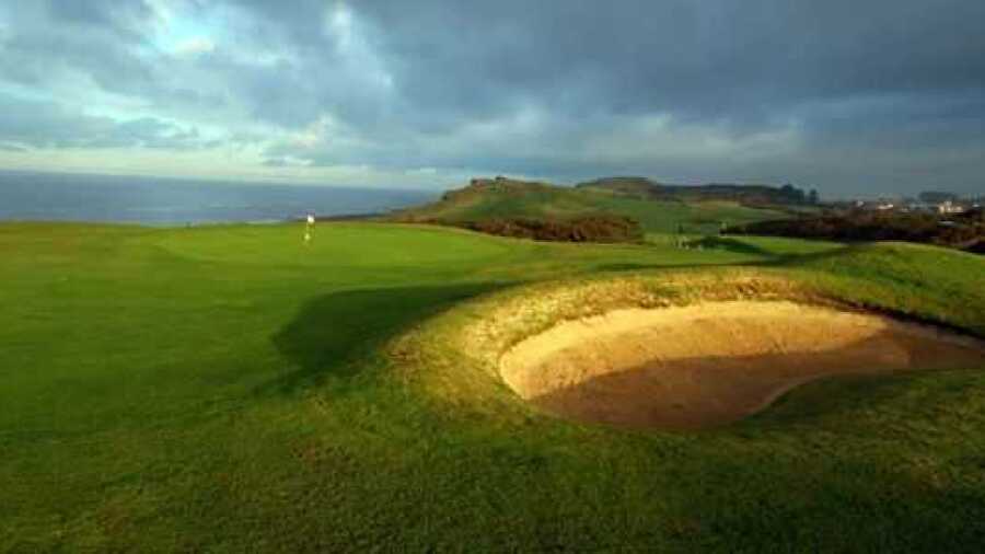 9th hole at Sheringham