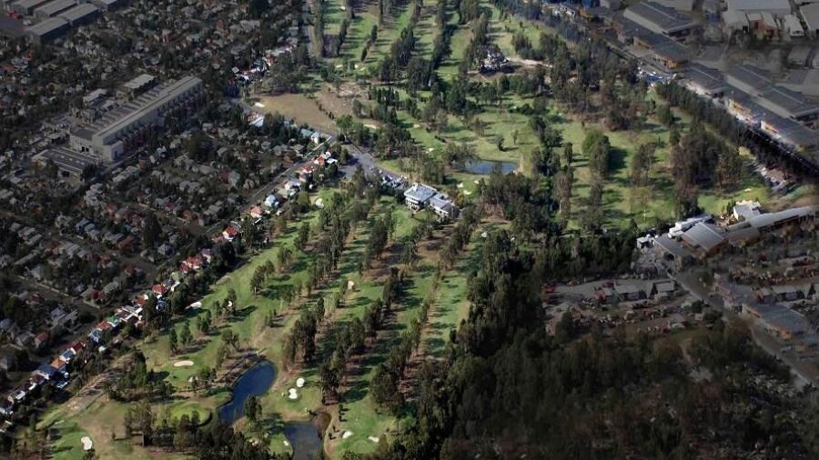 Virginia GC: Aerial view
