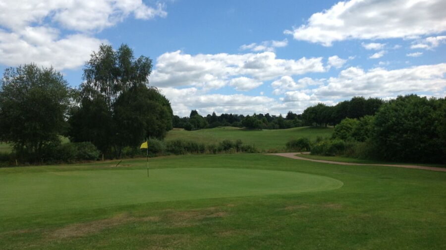 18th hole at Hurtmore