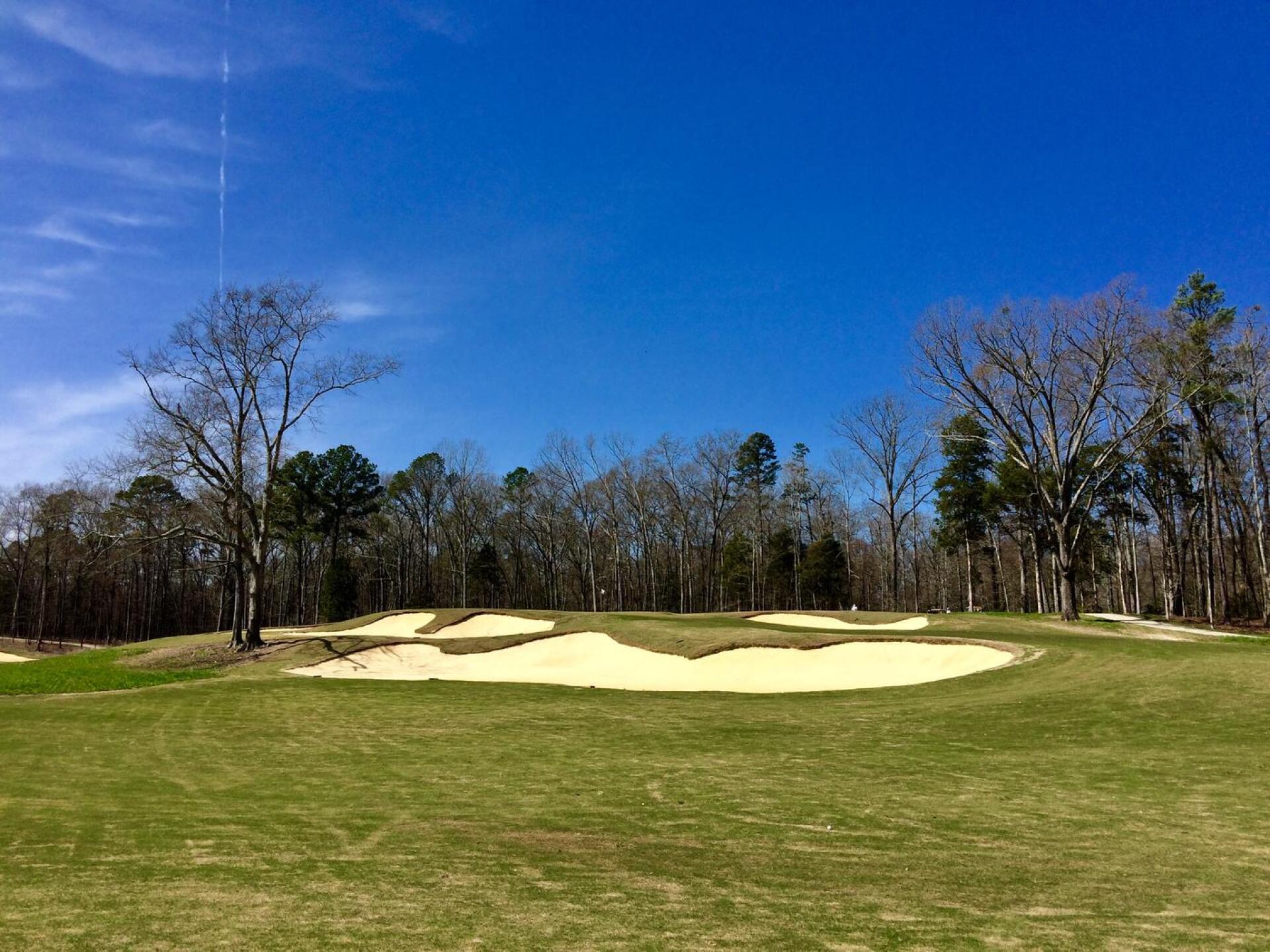 Tee shot par-4 third. Brilliant strategic design. (Photo submitted by BrandonWebb on 03/05/2017)