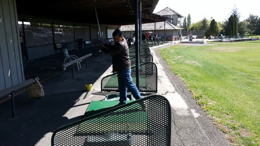 Westwood West GC: Driving range