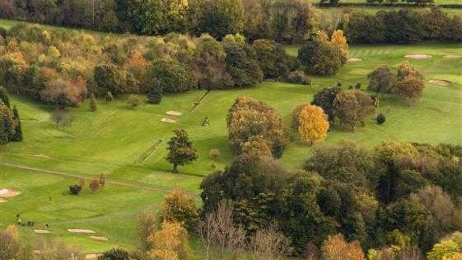 Worcestershire GC: Aerial view