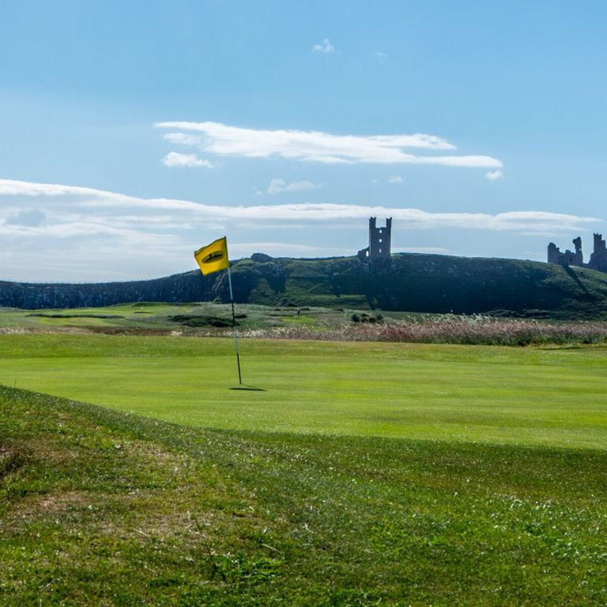 Dunstanburgh Castle Golf Club in Embleton, Northumberland, England