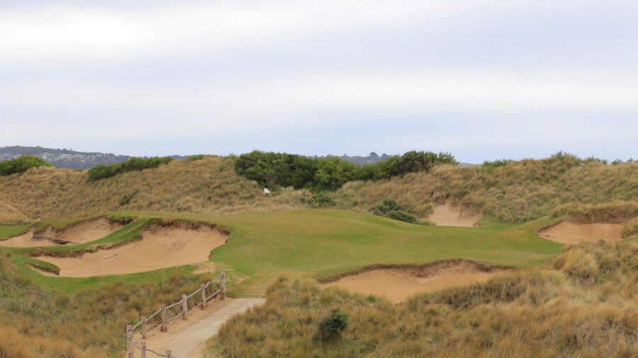Barnbougle Dunes: 7th hole