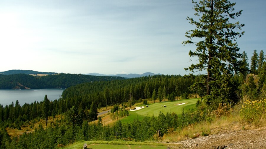 Gozzer Ranch Golf and Lake Club - 16th hole