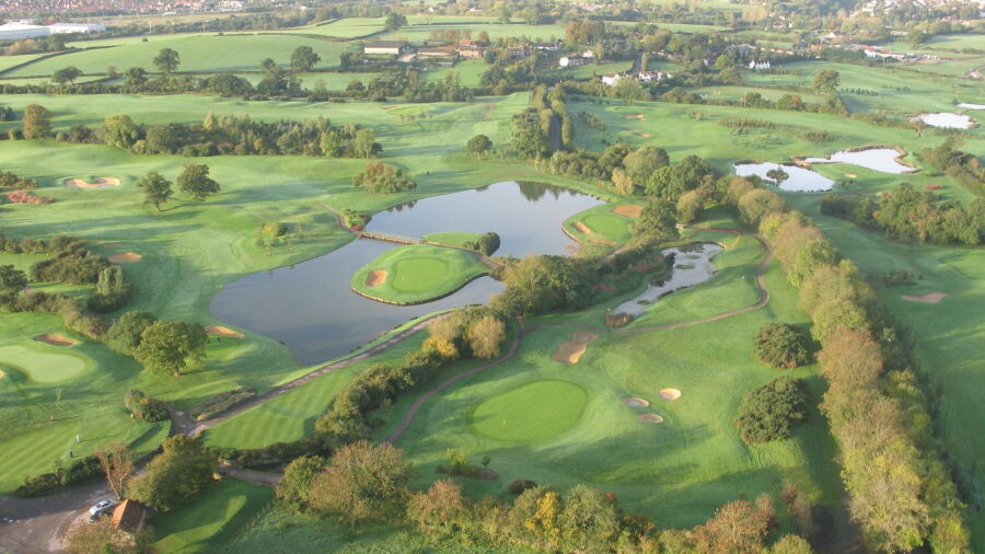 Kendleshire GC: Aerial view