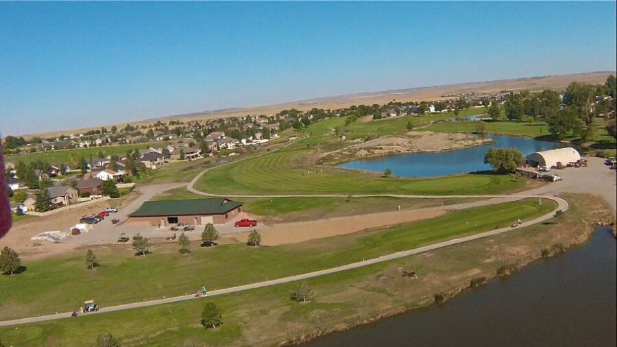 Lake Hills GC: Aerial view