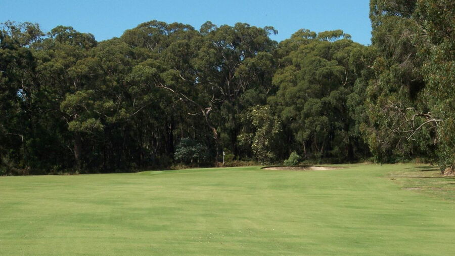 Leongatha's 12th hole