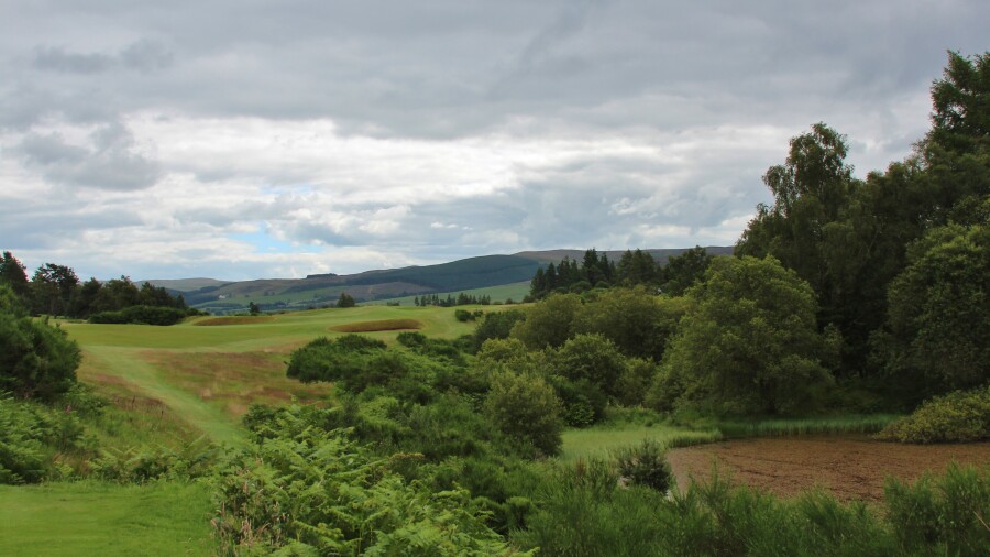 Gleneagles - Queen's golf course - hole 15 