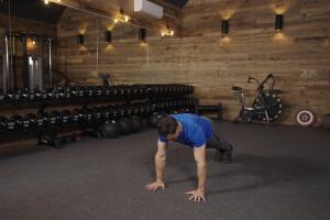 Plank Walkout for Flexibility