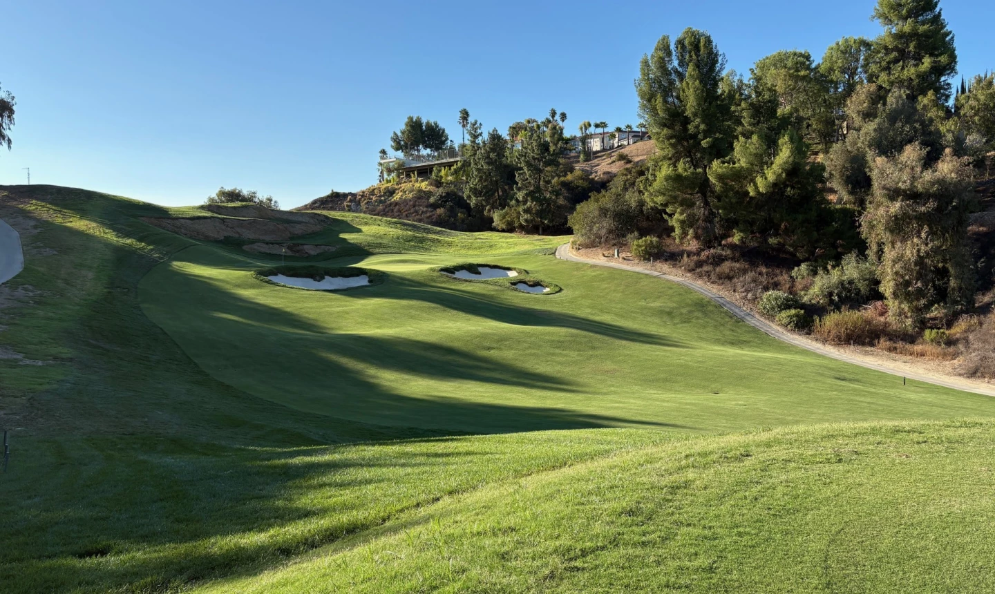 Mulholland Hills Country Club - Canyons nine - hole 1 