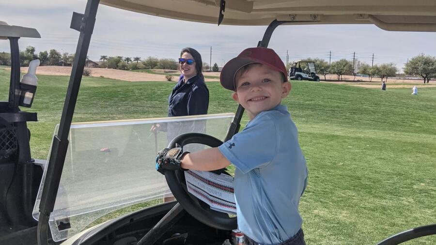 Bear Creek Executive Course - smiling boy