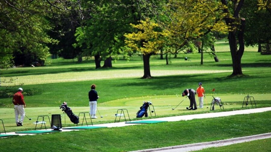 Orchard Ridge CC: Driving range