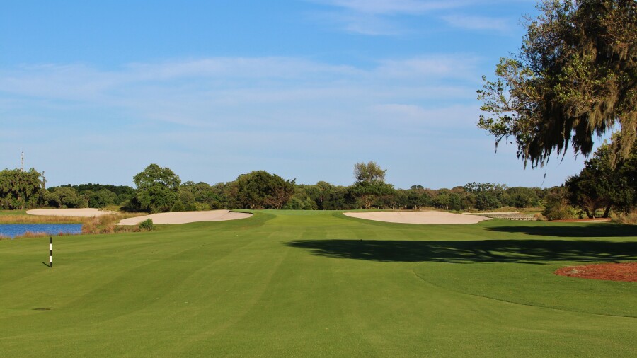 Sea Island Resort - Seaside golf course - 15th