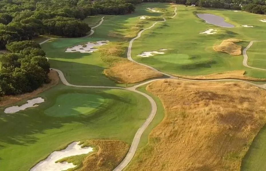 Texas Rangers GC: Aerial