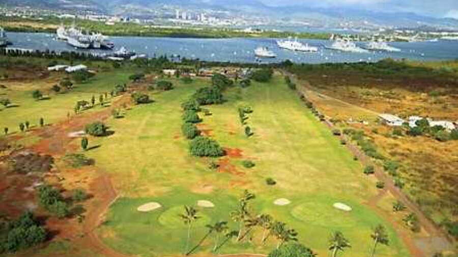 Ted Makalena GC: Aerial view