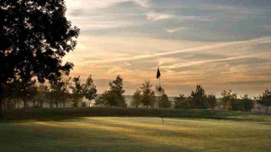 Elton Furze at twilight