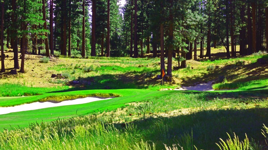 Clear Creek Tahoe golf course - No. 5