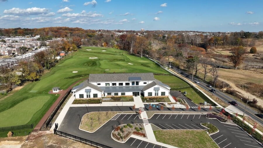 Cobbs Creek Golf - The Q School: Aerial