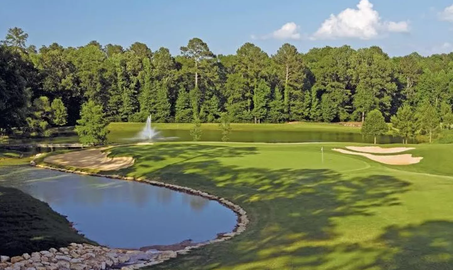 Dancing Rabbit Golf Club - Oaks Course - 18th