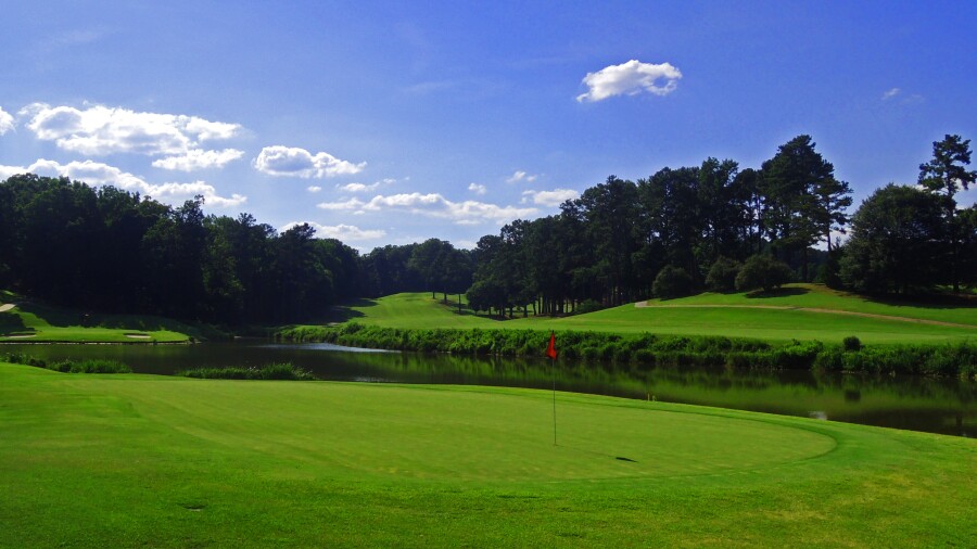 University of Georgia Golf Course - 12th green