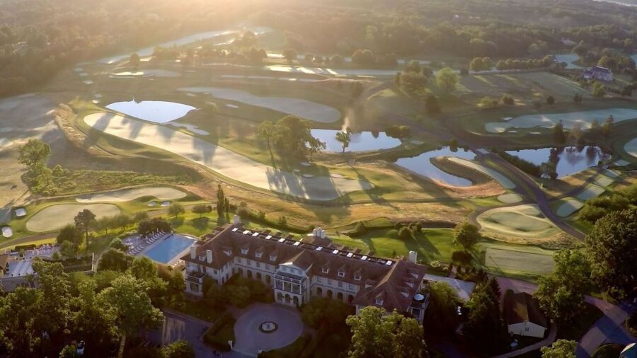 Full Cry at Keswick Hall and GC: Aerial