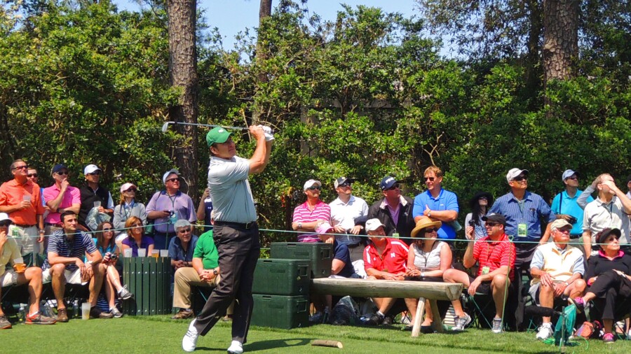 Augusta National Par 3 course - Faldo