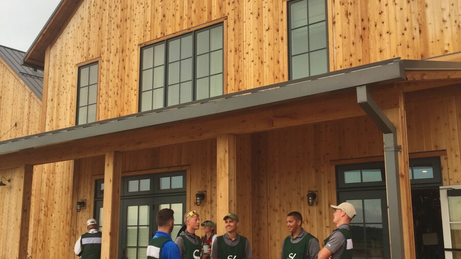 Sand Valley course at Sand Valley Golf Resort - caddies