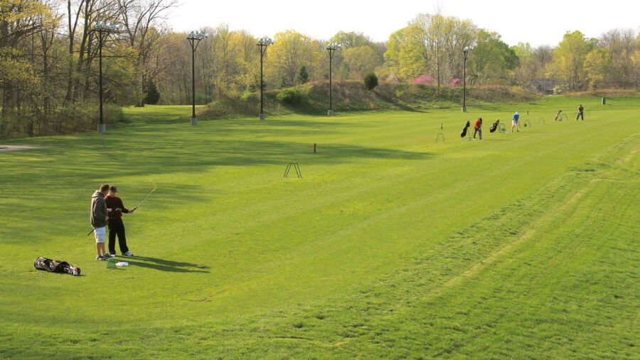 Eagle Creek GC: Driving range
