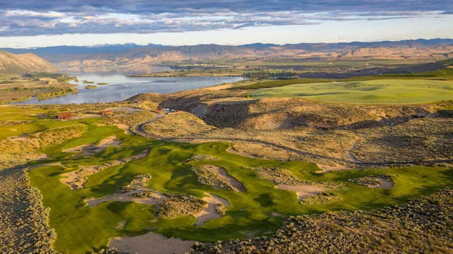 Gamble Sands GC - QuickSands: Aerial
