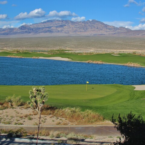 Las Vegas Paiute Golf Resort - Sun Mountain - 18th