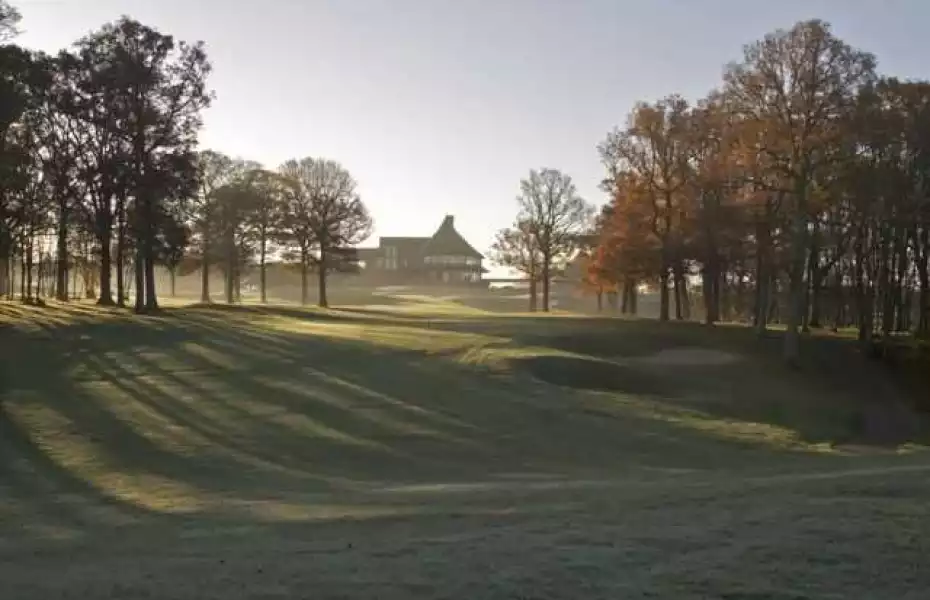 18th tee on the West Course.