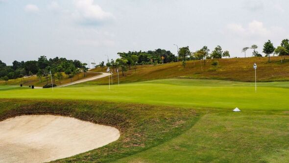 The Els Club Desaru Coast - Ocean: Practice area