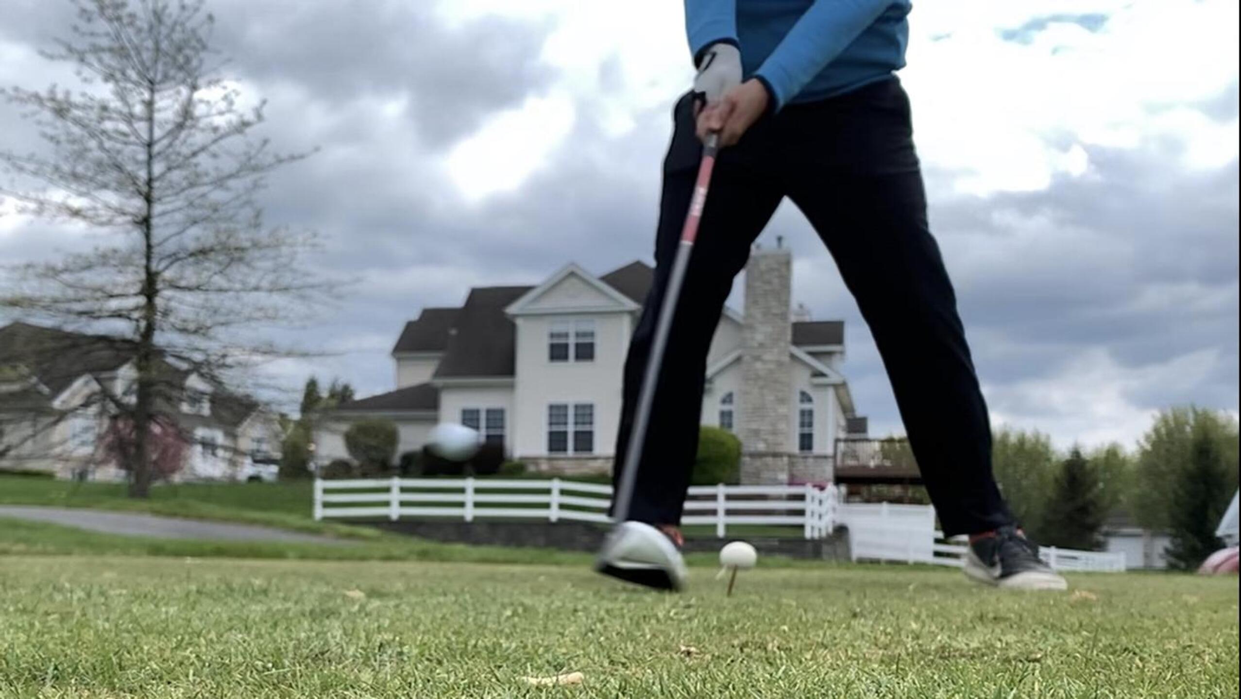 Down the middle! (Photo submitted by Mfarrara on 04/25/2021)