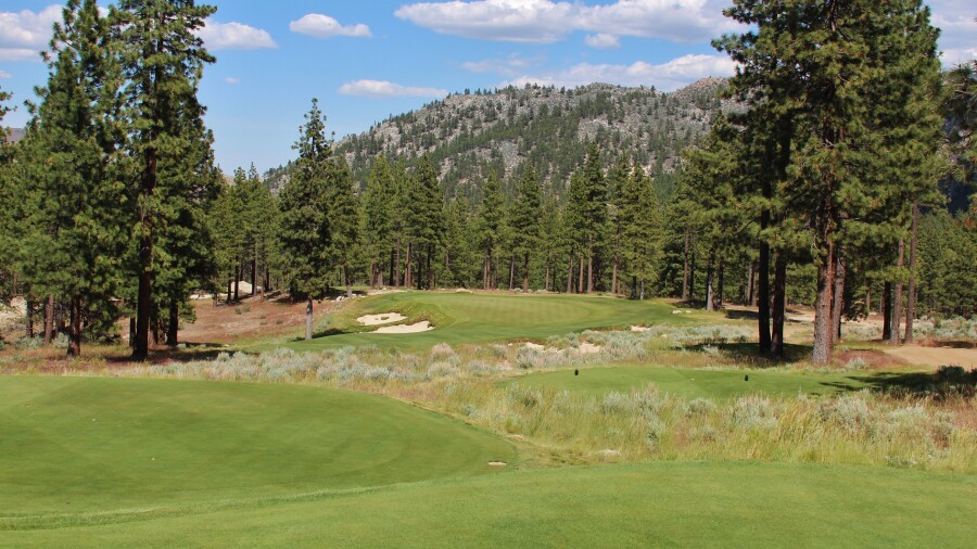 Clear Creek Tahoe golf course - hole 8 