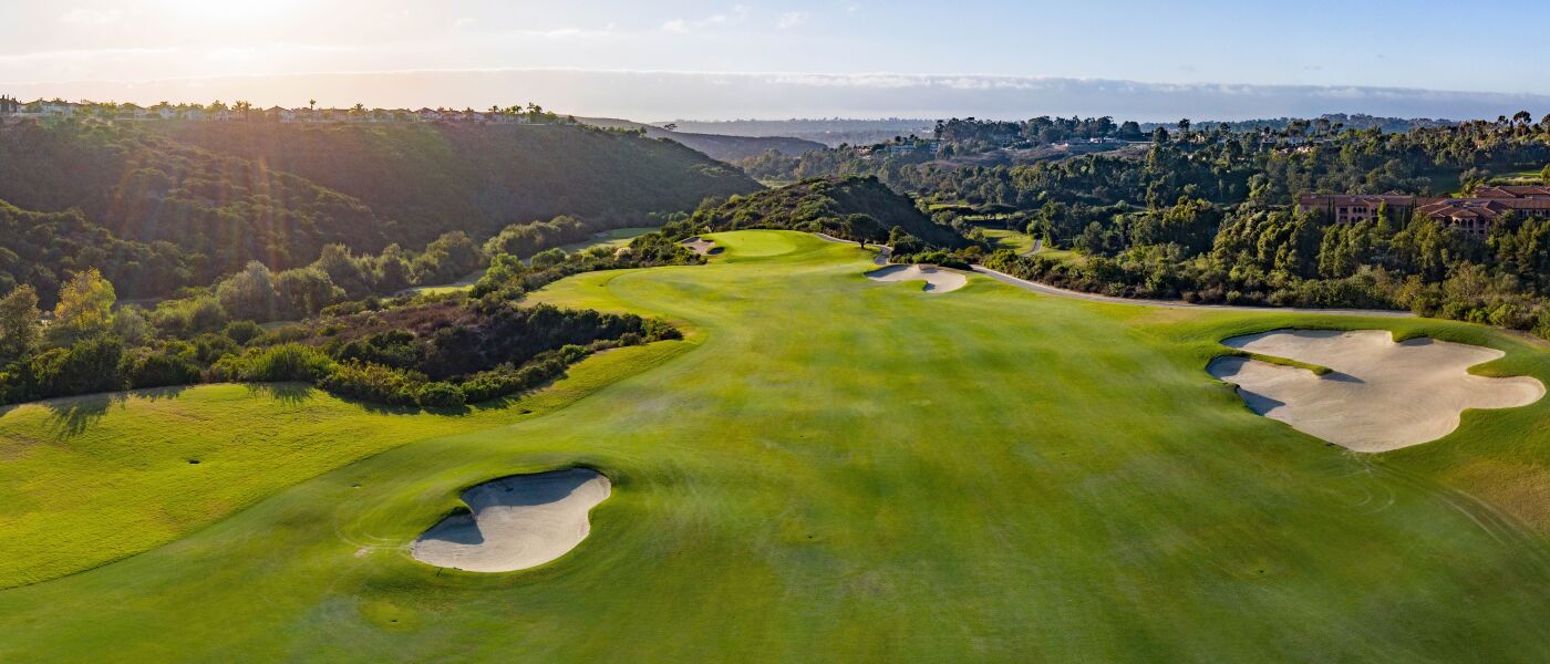 The Grand Del Mar Golf Club Hole #4 Drone
