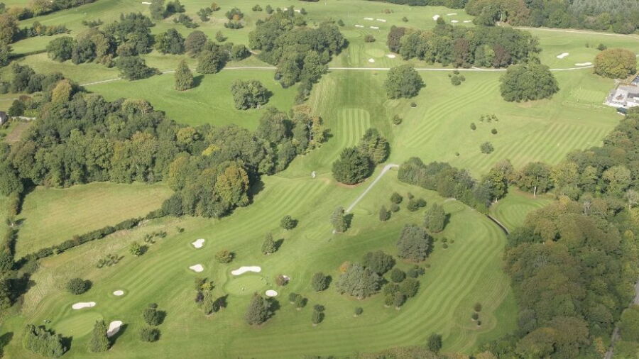 Tullamore GC: Aerial view
