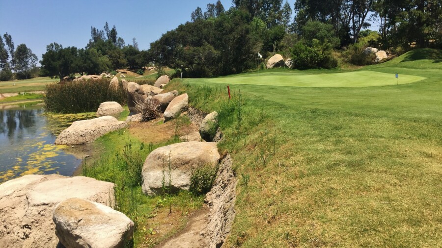Mt. Woodson Golf Course - hole 6 