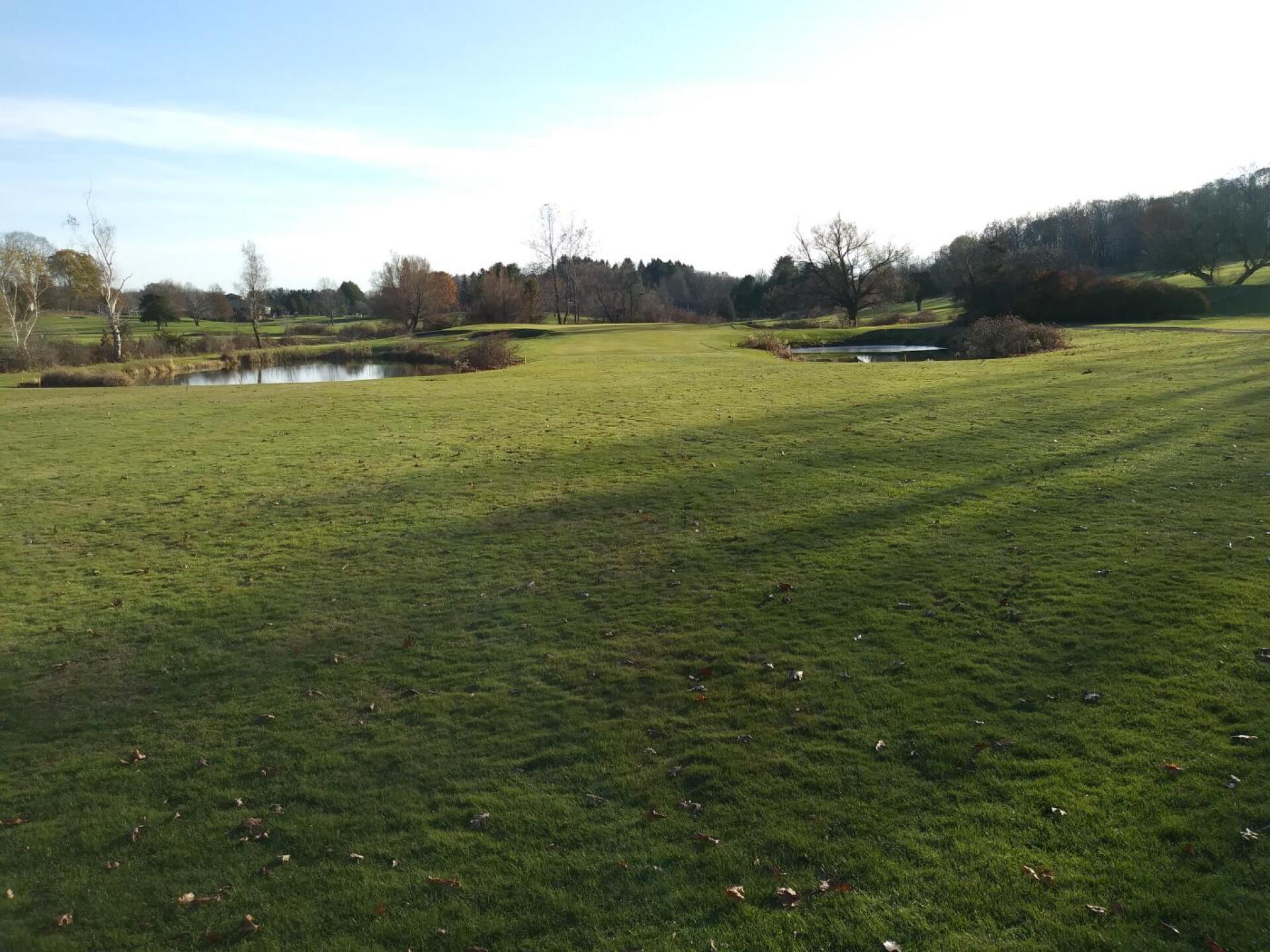 11th green with frontal ponds. (Photo submitted by AptlyLinked on 11/21/2019)