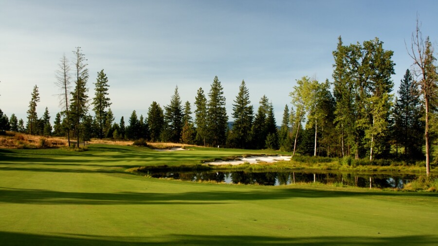 Gozzer Ranch Golf and Lake Club - hole 6